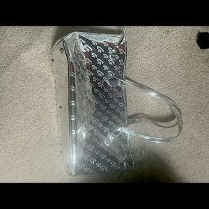 MiaRay Glamaholic Tote Silver Metallic